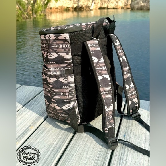 DOWNTOWN DENVER * COOLER BACKPACK *  ZIP CLOSURE * BOTTLE OPENER KEY CHAIN * NWT - Picture 4 of 6